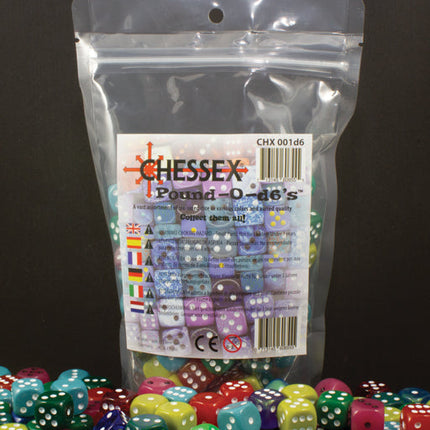 Pound-O-d6 (approx 80-100 d6 Dice)
