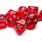 Translucent Red/white