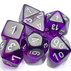 Translucent Purple/white