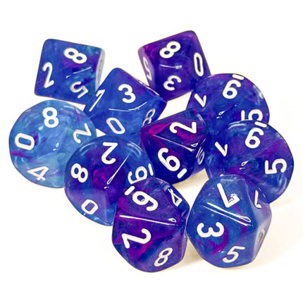 Chessex: Set of Ten d10s Dice
