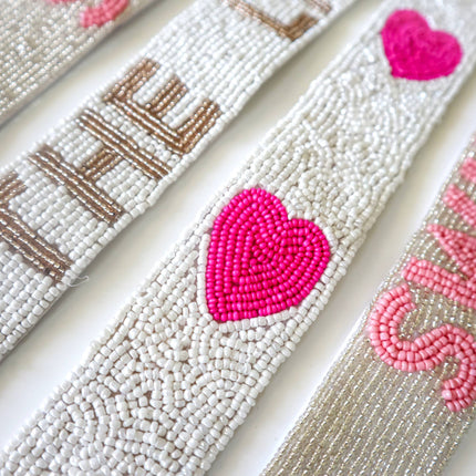 Beaded Concert Bag Strap