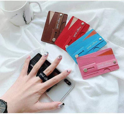 Card Holder w/Stand for cell phone