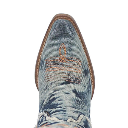Dingo Texas Tornado-Womens Denim Cowgirl Boot