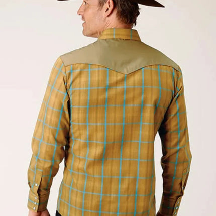 Roper Butterscotch (Yellow) - Men's Western Shirt