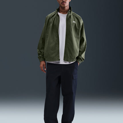 Nike Sb Denim Full Zip-Up Track Jacket - Olive/Green