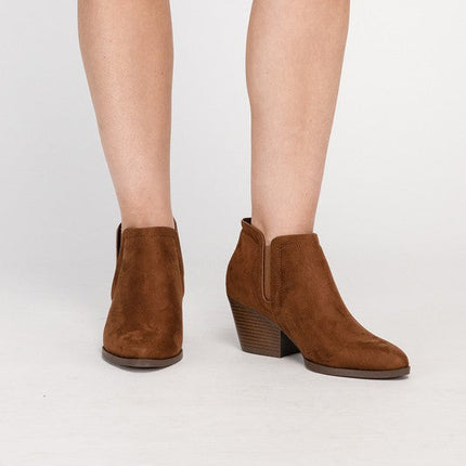 GWEN Suede Ankle Boots