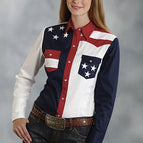 Red White & Blue / X-Small