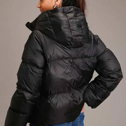 Roper Crushable Parachute Jacket (Black) - Women's Puffer Jacket