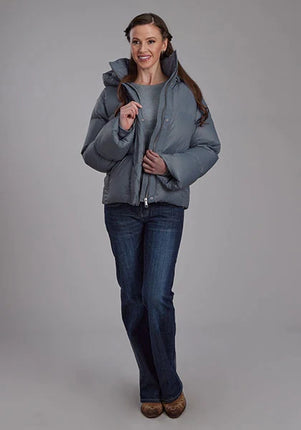 Roper 2165 Puffer (Steel) - Women's Nylon Jacket