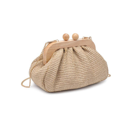 Wooden Frame Clutch