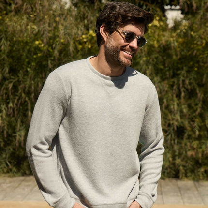 Butch Cashmist Crewneck - Heather Grey