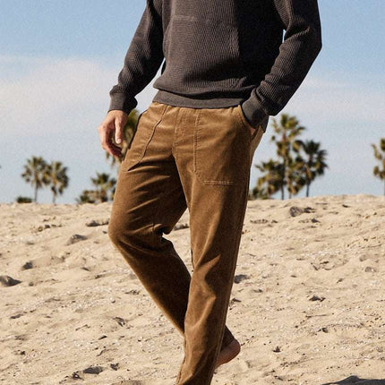 Tyler Corduroy Utility Pant - Toffee