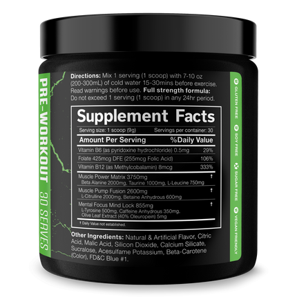 The Shadow! Pre-Workout
