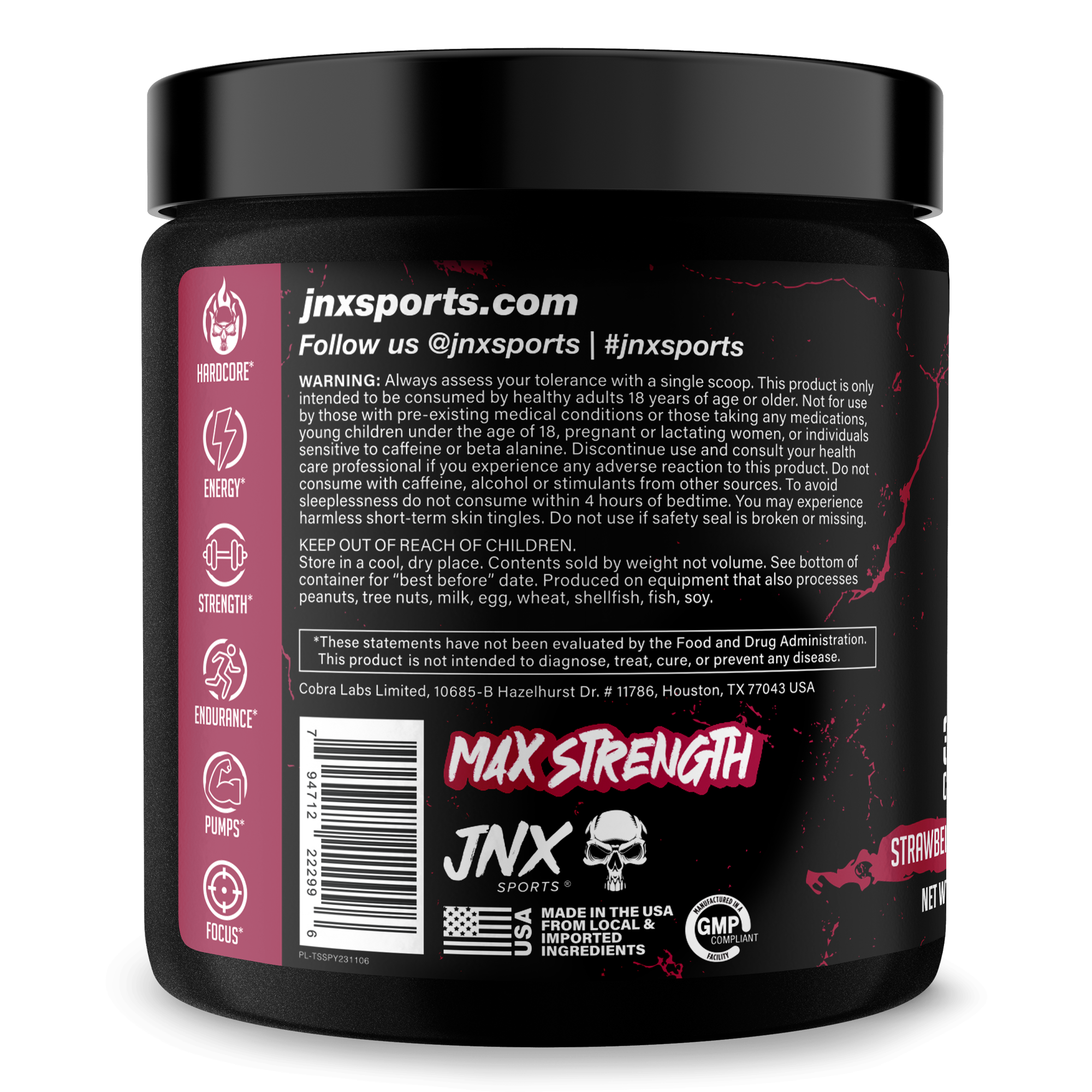 The Shadow! Pre-Workout