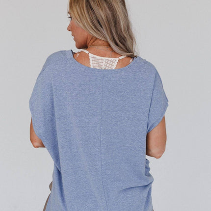 Camden Lace V Neck Top