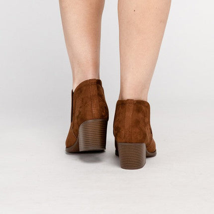 GWEN Suede Ankle Boots