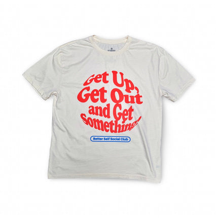 Get Something T Shirt - Sand