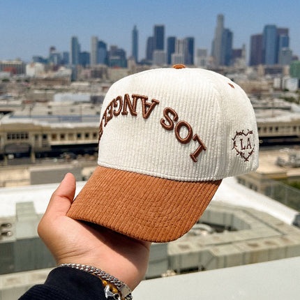 Cream Corduroy Snackback - Los Angeles
