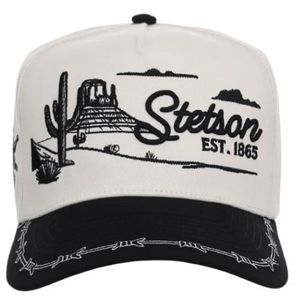 Stetson Desert Scene (Black) - Trucker Cap