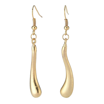Swirl drop earrings