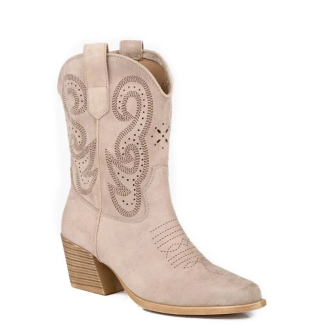 Roper Miranda (Tan) - Women's Cowgirl Boot