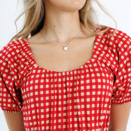 Sweetheart Smocked Dress