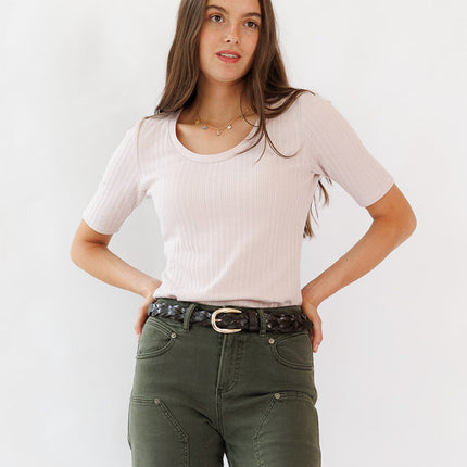 Pointelle Perfection Tee