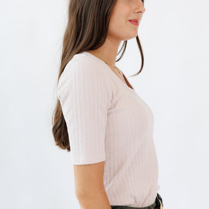 Pointelle Perfection Tee