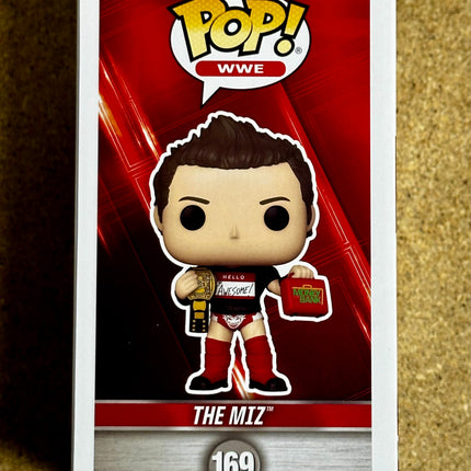 Funko Pop! WWE The Miz With WWE Championship Belt & MITB Briefcase #169 2024