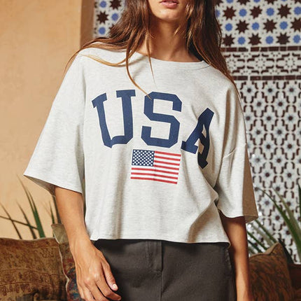 USA Graphic Top