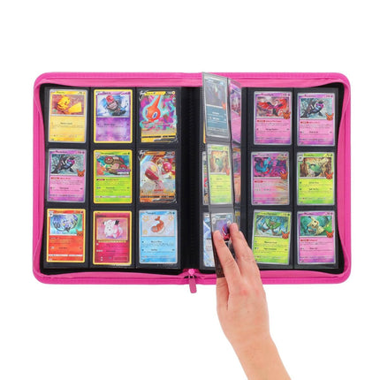 Z-Folio 9-Pocket Album - Pink