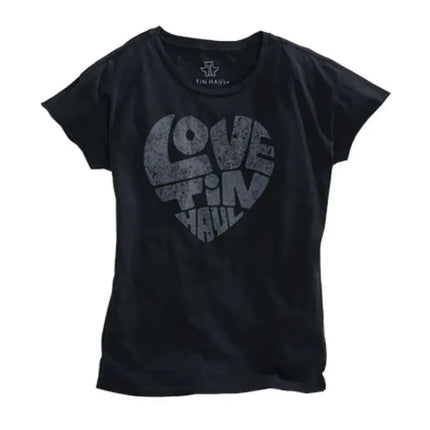 Tin Haul "Love Tin Haul" Logo (Black) - Women's T-Shirt