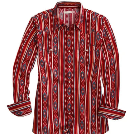 Tin Haul Southwest Sunrise (Red) - Women's Western Shirt