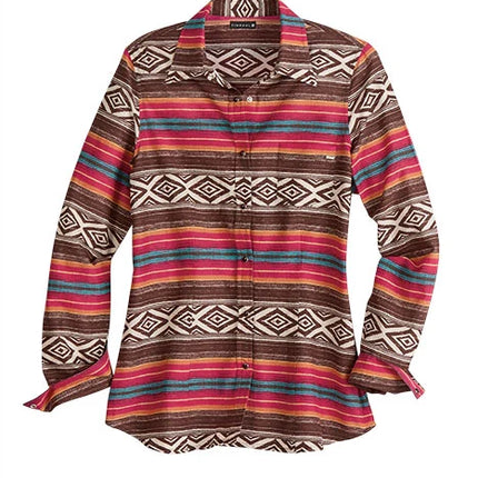 Tin Haul 2184 Aztec Blanket (Multi) - Women's Western Shirt