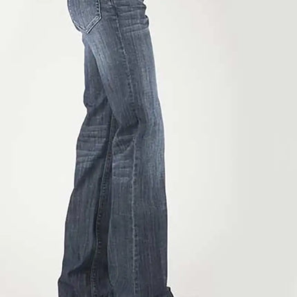 Tin Haul 460 Ella Fit Plain Pocket ( Denim Dark Wash ) - Women's Jeans