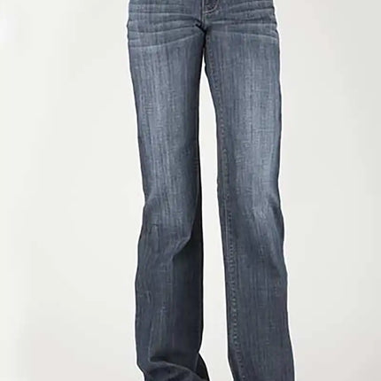 Tin Haul 460 Ella Fit Plain Pocket ( Denim Dark Wash ) - Women's Jeans