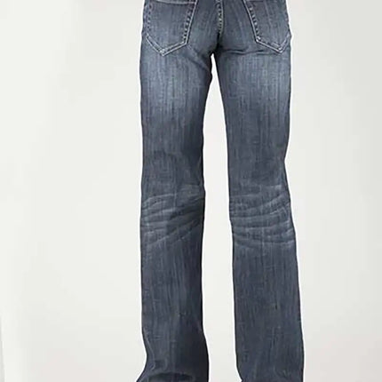 Tin Haul 460 Ella Fit Plain Pocket ( Denim Dark Wash ) - Women's Jeans