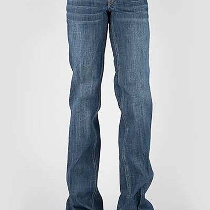 Tin Haul 460 Ella Fit Horse Pocket ( Denim Medium Wash ) - Women's Jeans