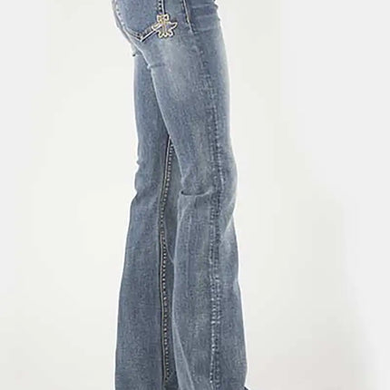 Tin Haul 595 Libby Fit Anvil and Hammer ( Denim Light Wash )- Women's Jeans