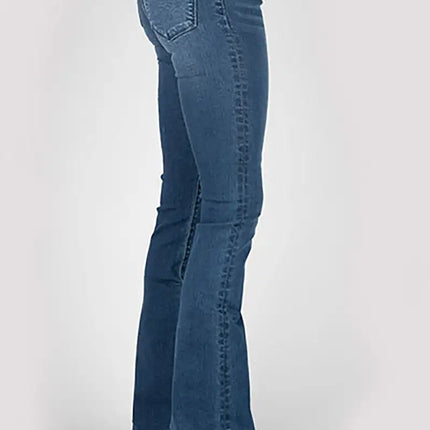 Tin Haul 595 Libby Fit Anvil and Hammer ( Denim Dark Wash )- Women's Jeans