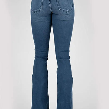 Tin Haul 595 Libby Fit Anvil and Hammer ( Denim Dark Wash )- Women's Jeans