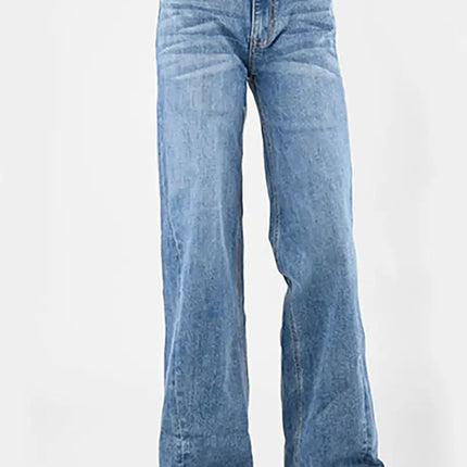 Tin Haul 870 Claire Wide Leg ( Denim Light Wash )- Women's Jeans
