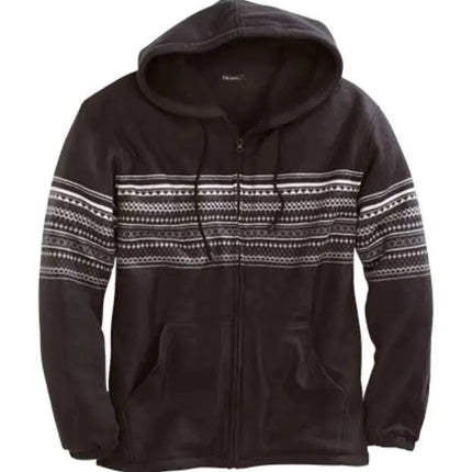 Tin Haul Aztec Polar Print - Men's Hoodie Sweatshirt