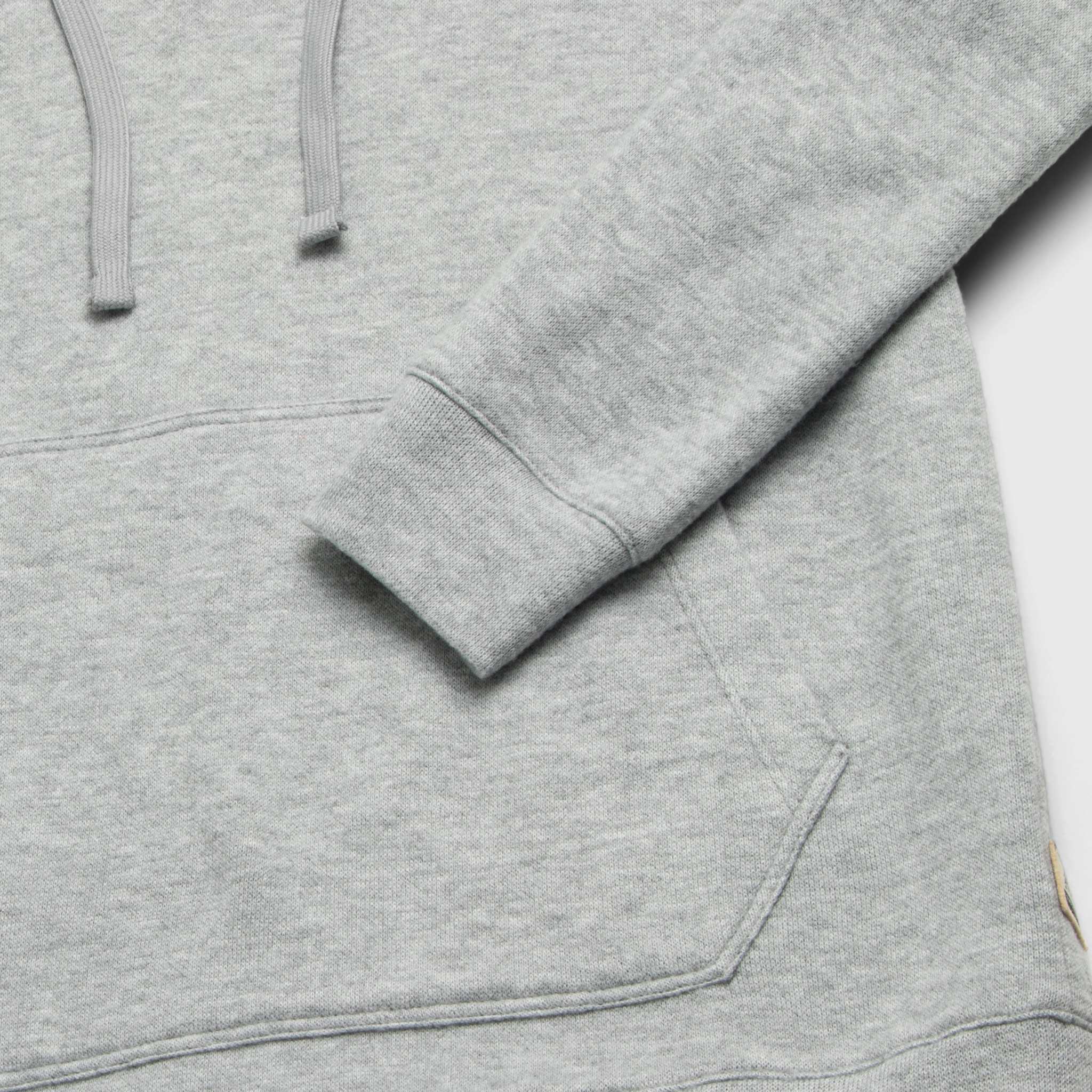 Justin Cashmist Fleece Hoodie - Heather Grey