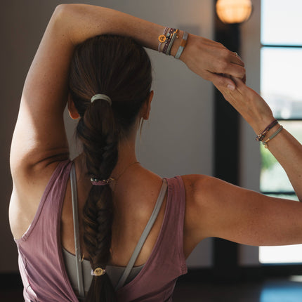 "Breathe" Hair Tie Bracelets