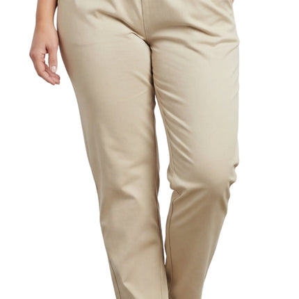 Women's Elastic Waist Pull On Jeans in Denim & Twill - Soft & Lightweight with a bit Stretch