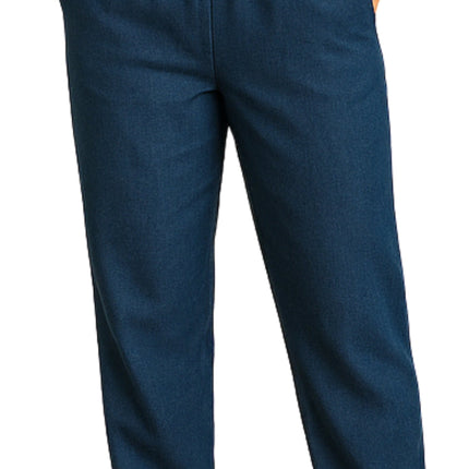 Women's Elastic Waist Pull On Jeans in Denim & Twill - Soft & Lightweight with a bit Stretch