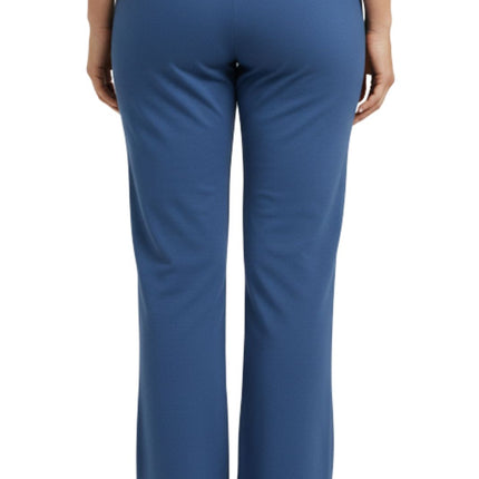 Women's Pull-on Cotton Stretch Bootcut Flare Leggings with a Crossover waistband