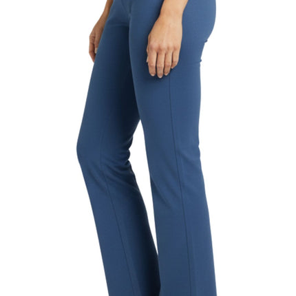 Women's Pull-on Cotton Stretch Bootcut Flare Leggings with a Crossover waistband