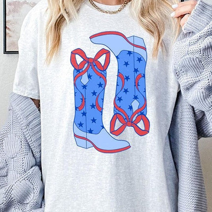 American Cowgirl Boots Graphic Plus Tee